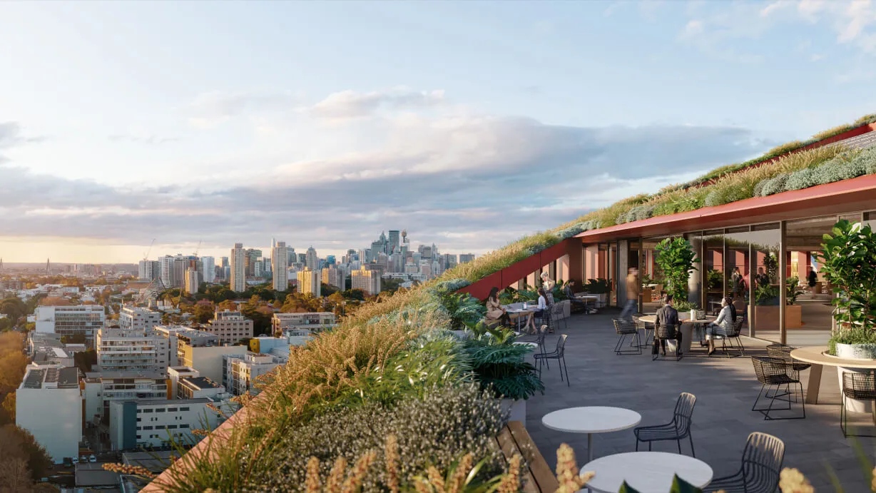 Open Terrace Garden Area